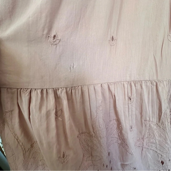 NWT Zara Embroidered and beaded Maxi dress Size: XS - Picture 6 of 6